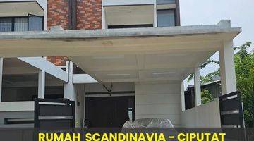 Gambar 1 Rumah Scandinavian Cantik Tanah Luas Strategis Dekat Pintu Tol   