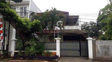 Gambar 1 Dijual Rumah Menteng 312m2 Lokasi Bagus, Hadap Barat, 2 Lantai, Kode Rf