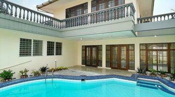 Gambar 1 For Rent Pondok Indah Minimalis Modern House Jalan Lebar Akses Mudah Private Swimming Pool