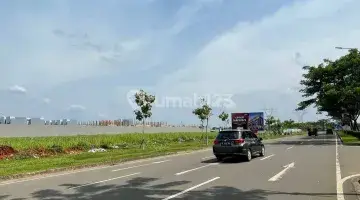 Gambar 1 Kavling Komersial Tabebuya Bsd City Siap Bangun Depan Danau