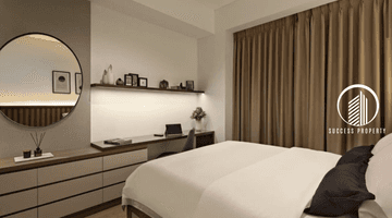 kamar tidur apartemen 1park avenue tower royal