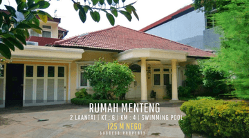 Gambar 1 Rumah Menteng 2 Lantai Luas Dengan Kolam Renang Siap Huni