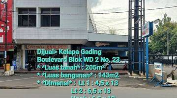 Gambar 1 Ruko Kelapa Gading Hoek 