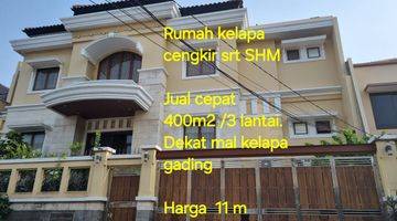 Gambar 1 Kelapa Gading Luas 400m2(20x20) Bangunan 3 Lantai.