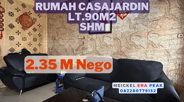 Gambar 1 Bisa Kpr Dijual Rumah Casa Jardin, Lt.90m2, SHM