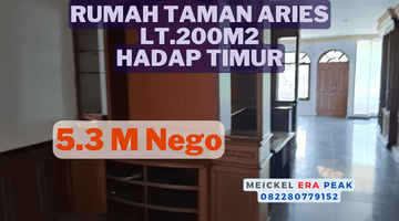 Gambar 1 Lokasi Startegis Dijual Rumah Taman Aries, Lt.200m2, Hadap Timur