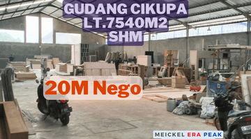 Gambar 1 Lokasi Strategis Dijual Gudang Cikupa, Lt 7540m2, SHM