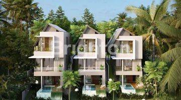 Gambar 1 Villa Baru River View Furnished Lingkungan Tenang Aman  Dekat Canggu