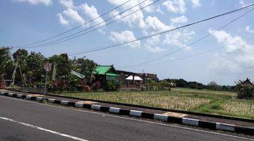 Gambar 3 Tanah dijalan utama pantai tanah lot kediri tabanan bali