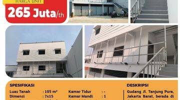 Gambar 4 Gudang Tanjung Pura, 3 Unit Gandeng, Jakarta Barat, 7x15m², 4 Lt, SHM