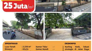 Gambar 4 Kavling Daan Mogot Raya, Cengkareng, 65x34m², SHM