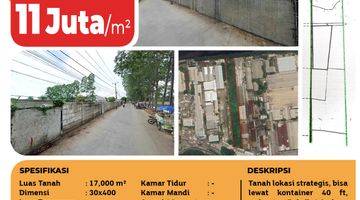 Gambar 1 Tanah Daan Mogot, Kalideres, 30x400 M², SHM