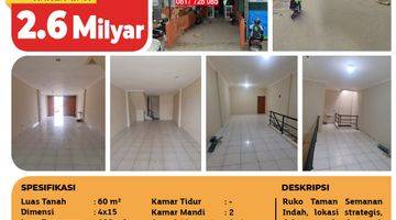 Gambar 5 Ruko Taman Semanan Indah, Jakarta Barat, 4x15m², 2 Lt, SHM