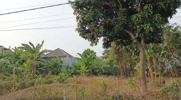 tampak depan tanah kavling persegi cocok untuk