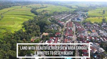 Gambar 4 Tanah Area Pemukiman View Sungai Dekat Canggu