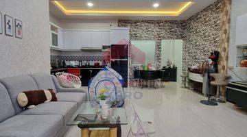 ruang tamu rumah fully furnished serdam komp