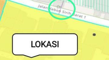 Gambar 3 Rumah Tua Hitung Tanah Kebon Sirih Pinggir Jalan Komersil Area