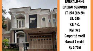 Gambar 1 Dijual Rumah 2lt Emerald Phg Gading Serpong