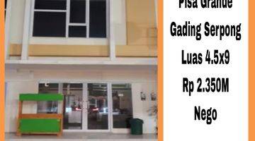 Gambar 1 Dijual Ruko 2lt Pisa Grande Gading Serpong