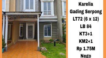 Gambar 1 Dijual Rumah 2lantai Karelia Gading Serpong