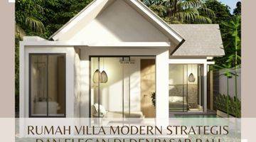 Gambar 4 Promo Rumah Vila Baru Furnished Harga Istimewa Di Denpasar Bali.