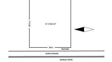 Gambar 2 Rumah di Jl. Citarum sayap Riau, Diponegoro Dekat Gedung Sate