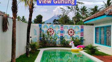 Gambar 1 Villa Pedesaan View Gunung Di Palagan Jogja