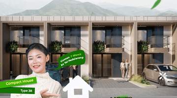 Gambar 1 Rumah 2 Lantai Baru Promo Harga All In 8 Menit Tol Padalarang 