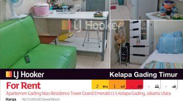 Gambar 1 Apartemen Gading Nias Residence Tower Emerald Lt.5 Kelapa Gading, Jakarta Utara