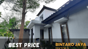 Gambar 1 Rumah Bintaro Sektor 9 Best Price, Harga Menarik Jarang Ada