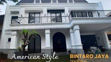 Gambar 1 Rumah Bintaro Jaya Sektor 9 American Classic, Siap Huni Ada Swimming Pool