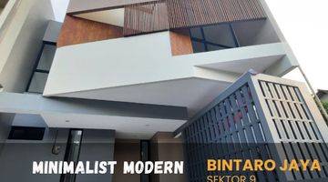 Gambar 1 Rumah Minimalist Modern Bintaro Sektor 9, Siap Huni Dekat Bintaro Xchange Mall