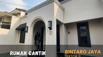 Gambar 1 Rumah Cantik Sektor 9 Bintaro Jaya, Siap Huni