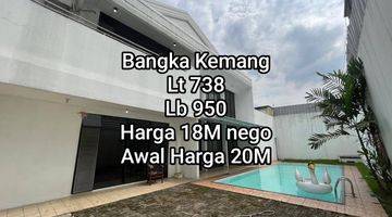 Gambar 1 Jual Rumah Private Pool Di Bangka Kemang Jakarta Selatan