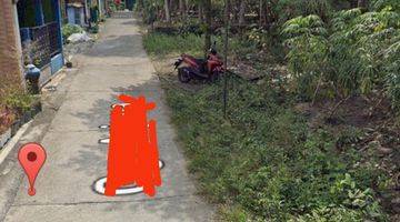 tampak depan tanah dijual murah di belakang