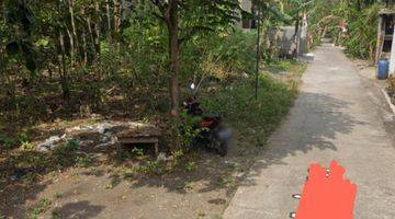 tampak depan tanah dijual murah di belakang