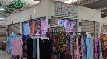 tampak depan kios siap pakai lokasi di