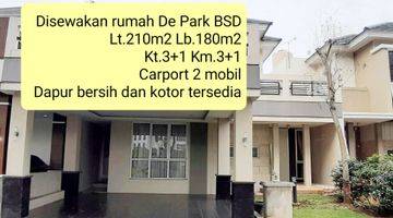 Gambar 1 Rumah Full Furnished dan Siap Huni di Cluster Premium De Park BSD