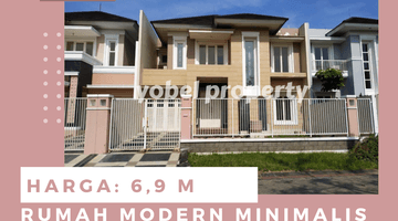 Gambar 1 Rumah Modern Minimalis Cluster Terdepan Puri Galaxy Surabaya