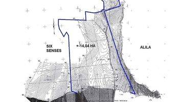 Gambar 1 DIJUAL TANAH 14 Ha LOSS TEBING DENGAN VIEW LAUT SELATAN SEBELAH ALILA VILLAS ULUWATU