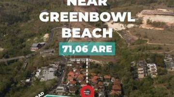 Gambar 1 Dijual Tanah 71.06 Are di Green Bowl Beach, Ungasan