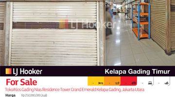 Gambar 2 Toko kios Gading Nias Residence Tower Grand Emerald Kelapa Gading, Jakarta Utara