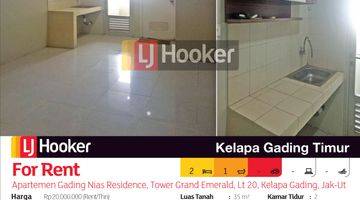 Gambar 2 Apartemen Gading Nias Residence Tower Grand Emerald Lantai 20, Kelapa Gading, Jakarta Utara