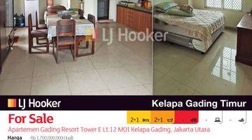 Gambar 1 Apartemen Gading Resort Tower E Lt.12 Moi Kelapa Gading, Jakarta Utara