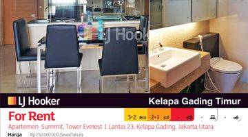 Gambar 1 Apartemen Summit, Tower Everest 1 Lantai 23, Kelapa Gading, Jakarta Utara