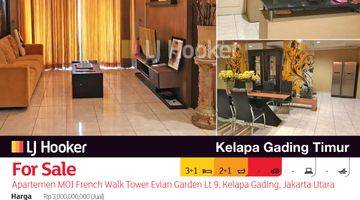 Gambar 2 Apartemen Moi French Walk Tower Evian Garden Lt 9, Kelapa Gading, Jakarta Utara