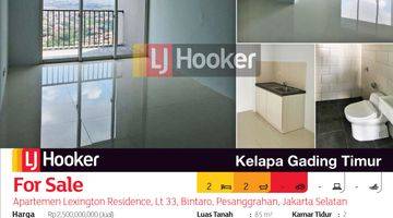 Gambar 2 Apartemen Lexington Residence Lantai 33 Bintaro, Pesanggrahan, Jakarta Selatan