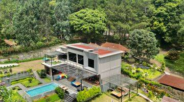 Gambar 1 Villa Puncak Mewah Full Furnished View Gunung Gede Dan Pangrango