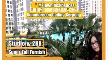 Gambar 1 Mtown 2BR Disewakan Mtown Apartemen Super Komplit Fully Furnish.