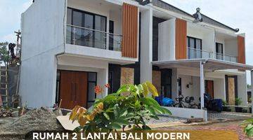 Gambar 1 Rumah 2 lantai Model Bali Modern di Pamulang 